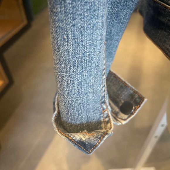 Casual, comfortable, distressed, stylish, denim jacket - Picture 13 of 13